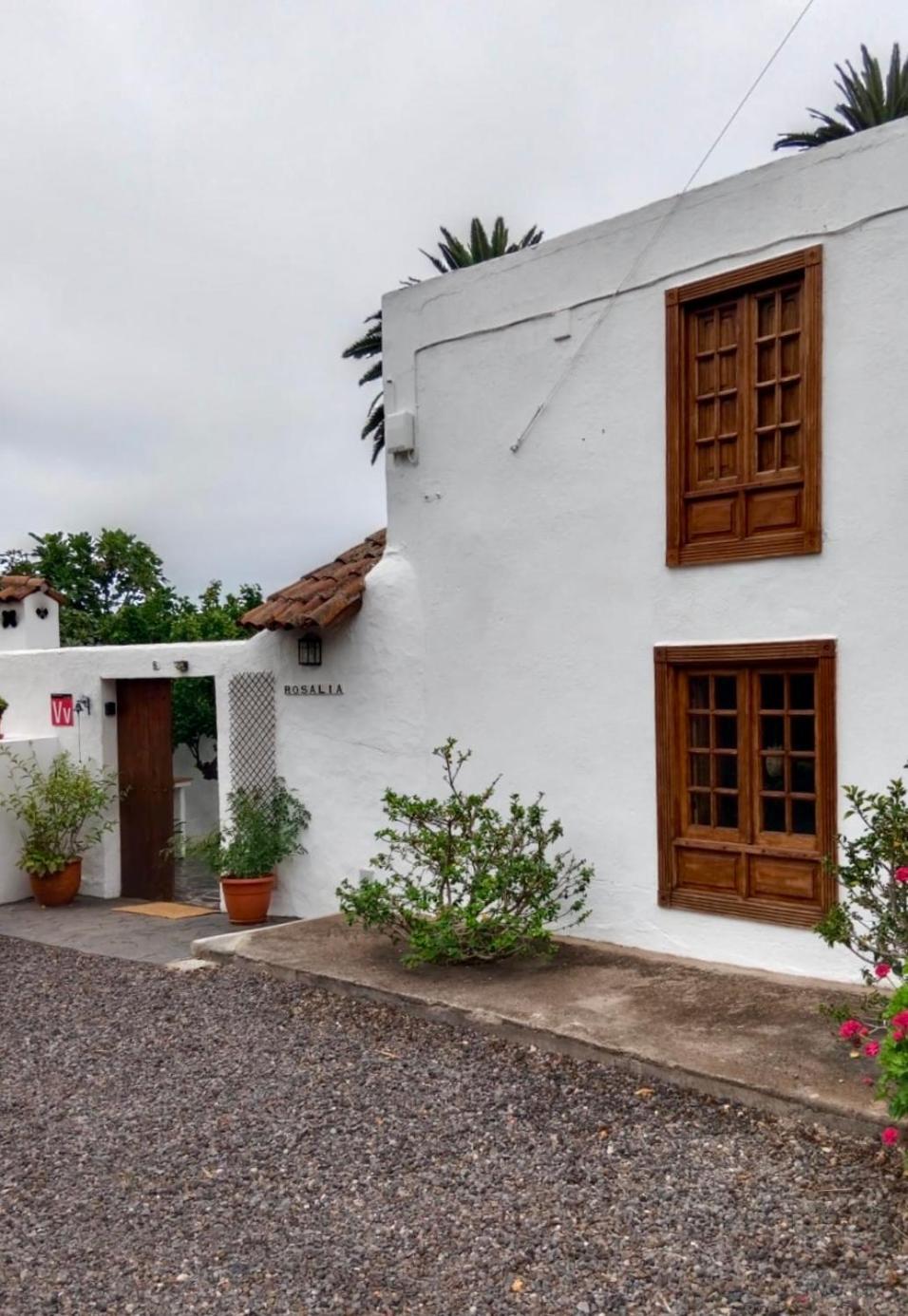 Casa Canaria Tradicional Rosalia Los Silos Ngoại thất bức ảnh